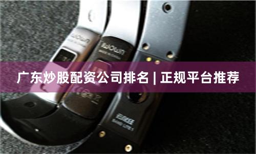 广东炒股配资公司排名 | 正规平台推荐